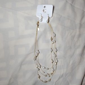 Charming Charlie necklace and earring set